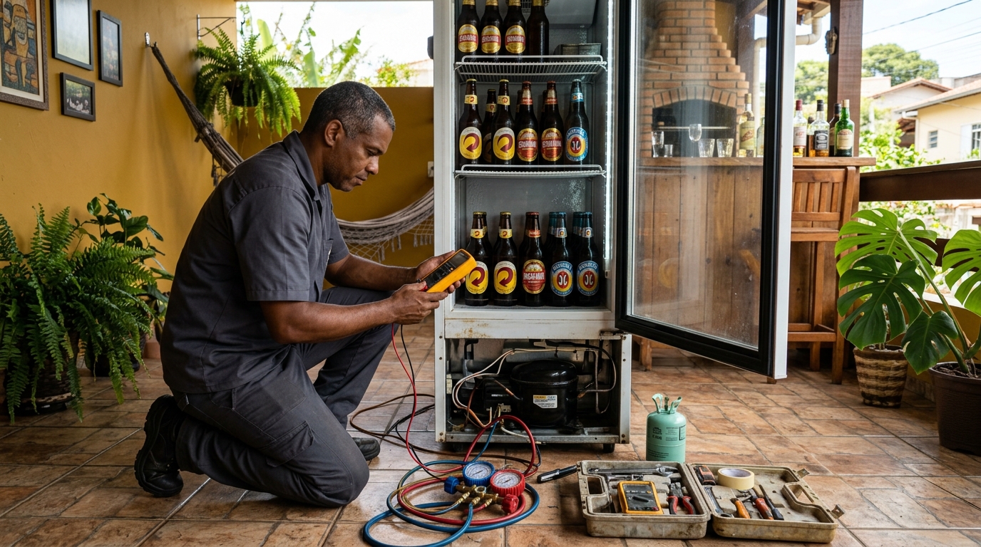 Conserto de Cervejeira em Botucatu‑SP